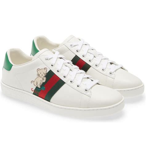 new jeweled gucci tennis shoes|gucci tennis shoes nordstrom.